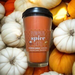Pumpkin Spice Latte Scented Candle 12 oz NEW